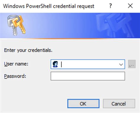 powershell ps credentials